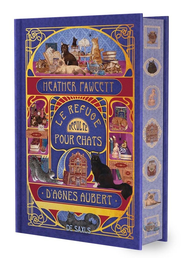 LE REFUGE OCCULTE POUR CHATS D'AGNES AUBERT (RELIE COLLECTOR)