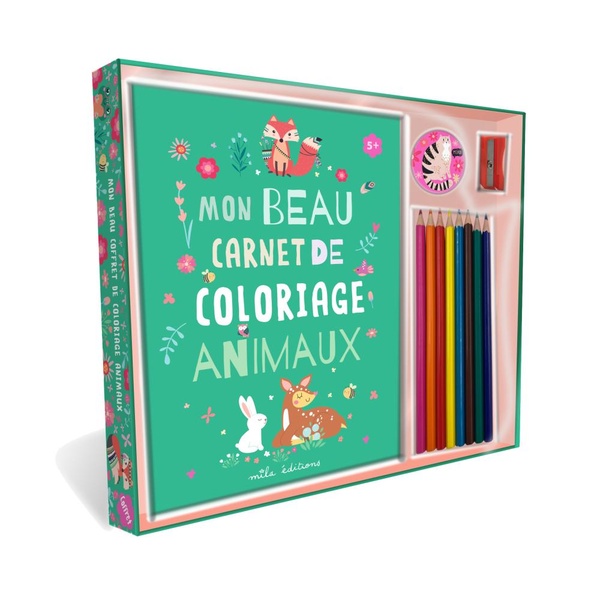 MON BEAU COFFRET DE COLORIAGE - ANIMAUX