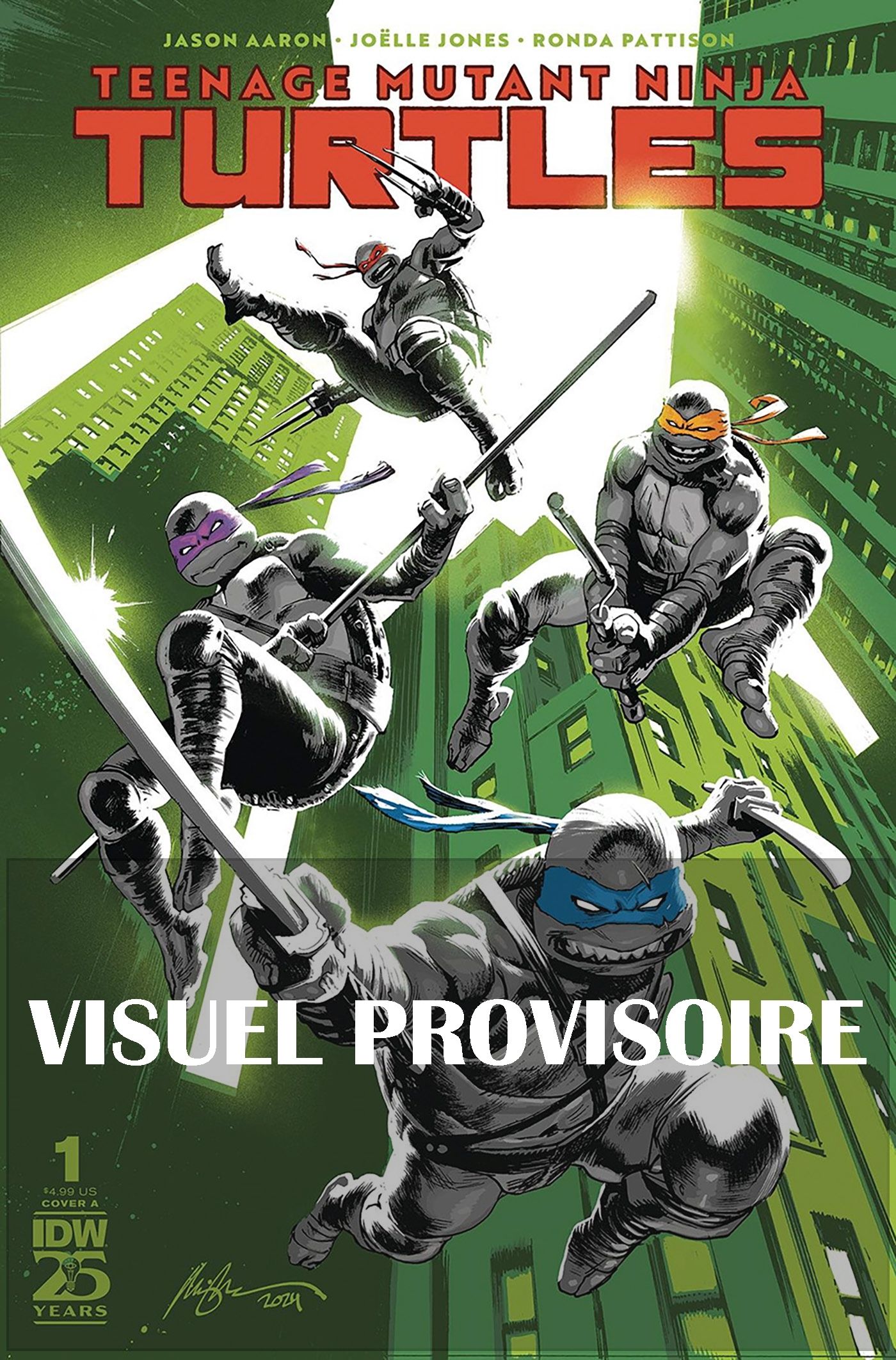 LES TORTUES NINJA - TMNT, T1 : RETOUR A NEW YORK - VOLUME 1