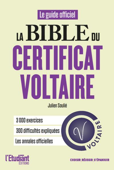 LA BIBLE DU CERTIFICAT VOLTAIRE : EDITION 2026