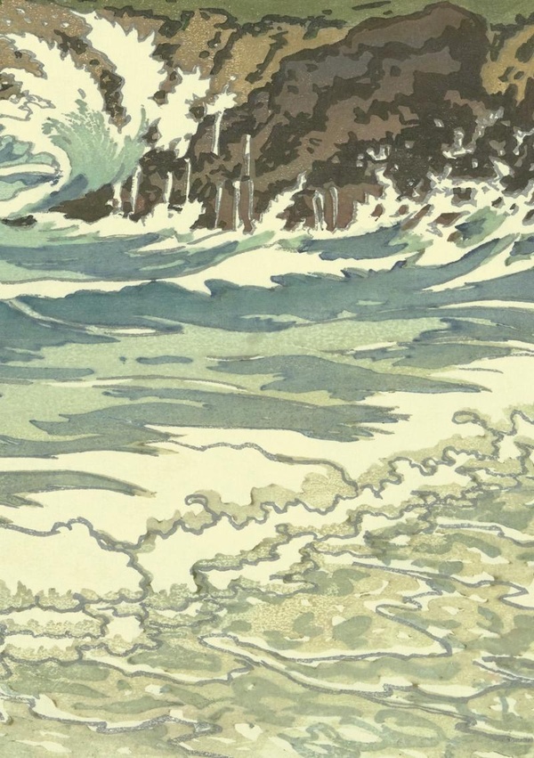 CARNET - LA MER : ETUDES DE VAGUES