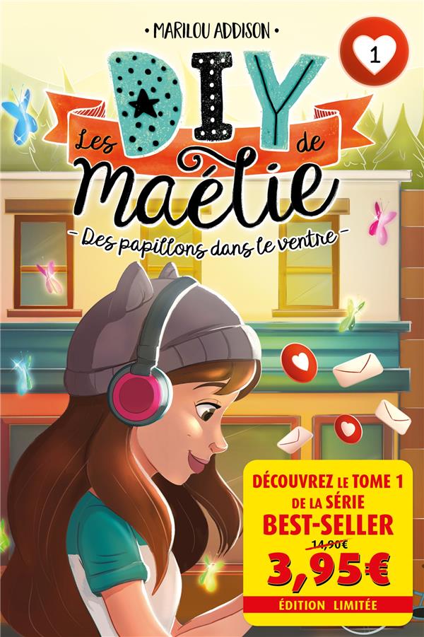 LES DIY DE MAELIE T01 - OFFRE DECOUVERTE - DES PAPILLONS DANS LE VENTRE