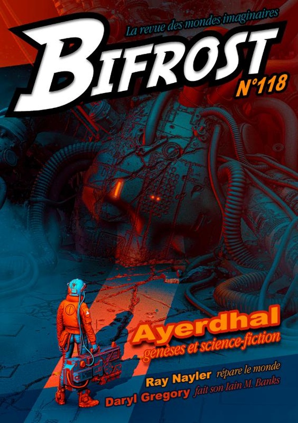 BIFROST N118 - DOSSIER AYERDHAL - LA REVUE DES MONDES IMAGINAIRES - ILLUSTRATIONS, NOIR ET BLANC