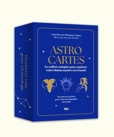 ASTRO CARTES - LE COFFRET COMPLET POUR EXPLORER VOTRE THEME NATALE EN TRANSIT