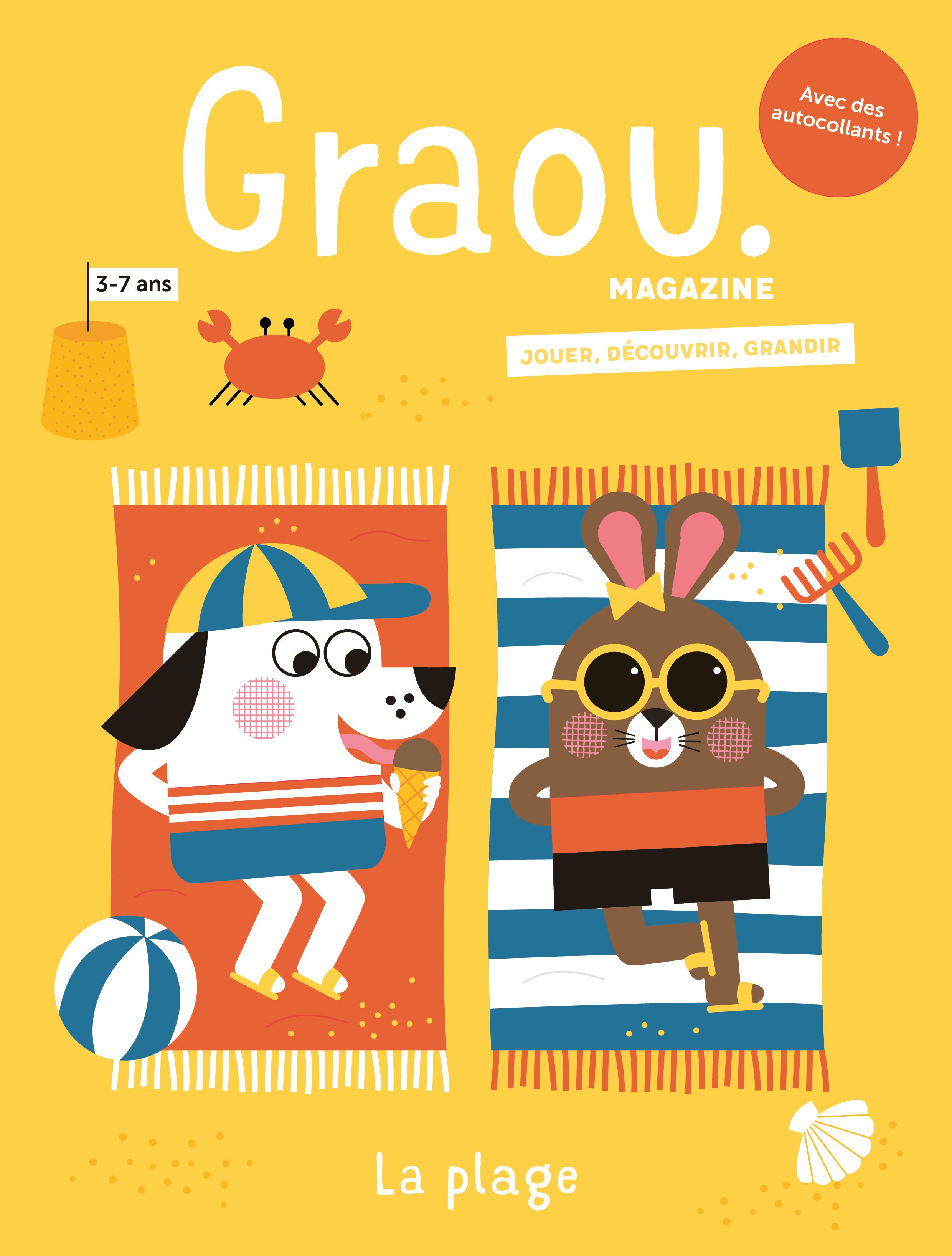 MAGAZINE GRAOU N 48 - LA PLAGE (JUIN-JUILLET 2025)