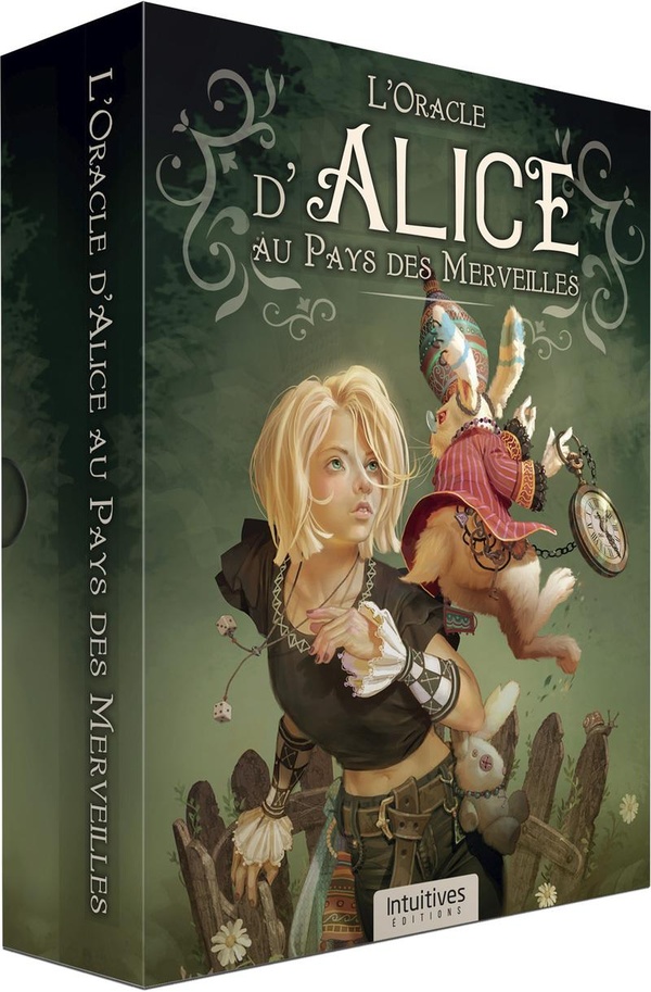 COFFRET L'ORACLE ALICE AU PAYS DES MERVEILLES