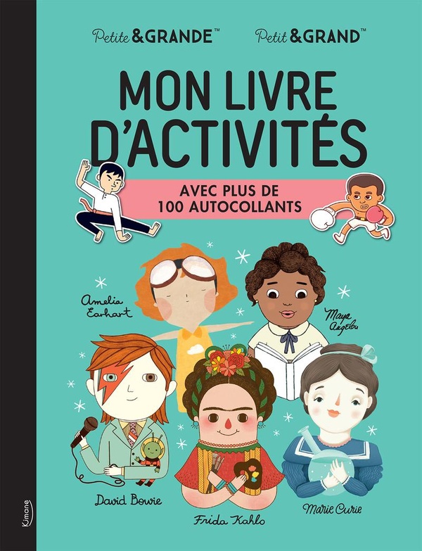 MON LIVRE D'ACTIVITES - PETITE & GRANDE - AVEC PLUS DE 100 AUTOCOLLANTS