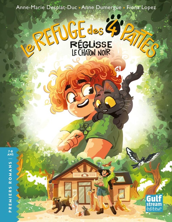 LE REFUGE DES 4 PATTES - REGLISSE, LE CHATON NOIR