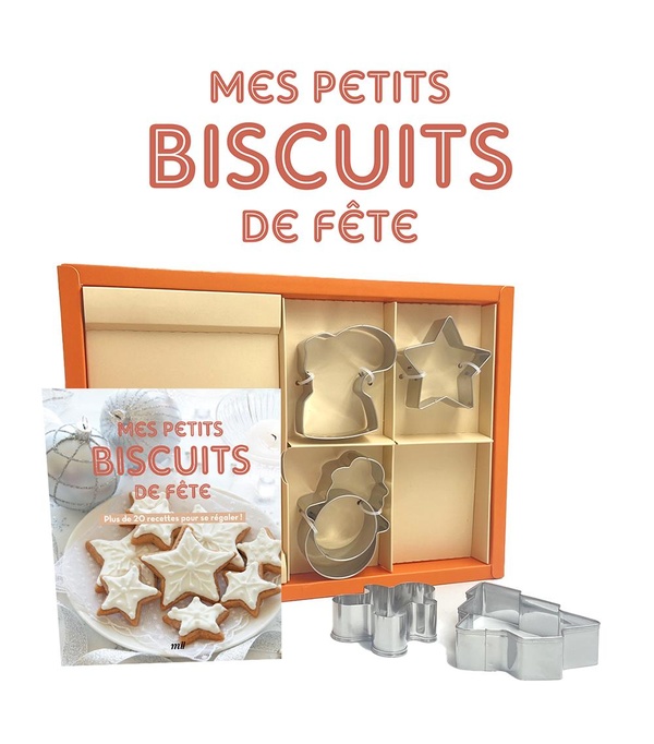 MES PETITS BISCUITS DE FETE (COFFRET) - PLUS DE 20 RECETTES POUR SE REGALER !