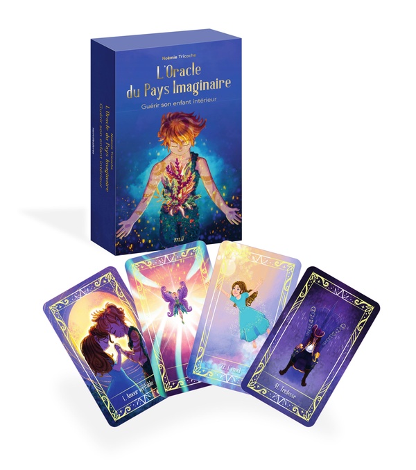 L'ORACLE DU PAYS IMAGINAIRE - GUERIR SON ENFANT INTERIEUR - NOUVELLE EDITION - 50 CARTES ET UN LIVRE