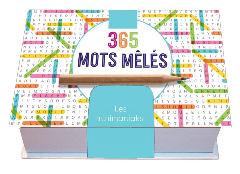 MINIMANIAK 365 MOTS MELES, MINI CALENDRIER