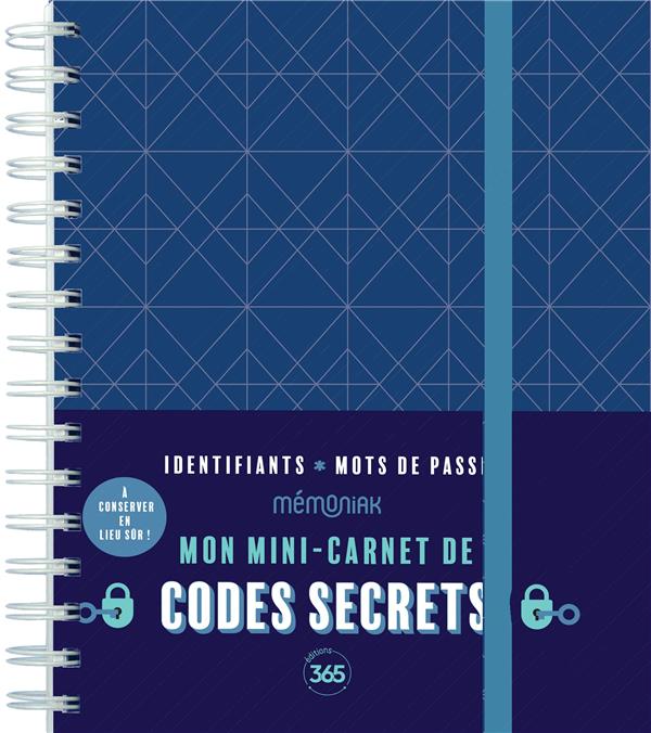 MINI-CARNET DE CODES SECRETS MEMONIAK