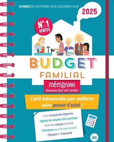 AGENDAS FAMILIAUX MEMONIAK BUDGET FAMILIAL MEMONIAK, SEPT. 2024 - DEC. 2025