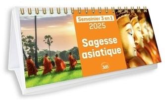 CALENDRIER SEMAINIER 2025 SAGESSE ASIATIQUE