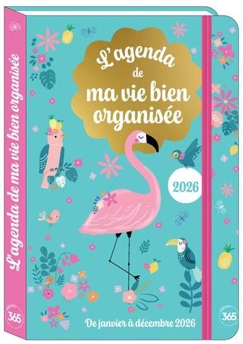 AGENDA POCKET MA VIE BIEN ORGANISEE 2026 12 MOIS