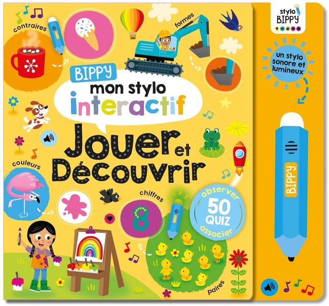 BIPPY MON STYLO INTERACTIF - JOUER ET DECOUVRIR