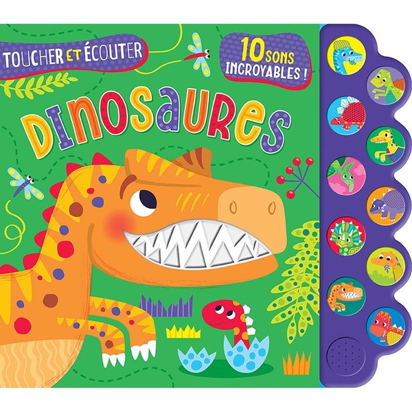 TOUCHER ET ECOUTER - DINOSAURES