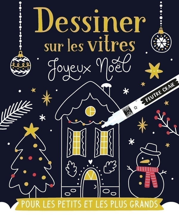 DESSINER SUR LES VITRES - DESSINER SUR LES VITRES - NOEL