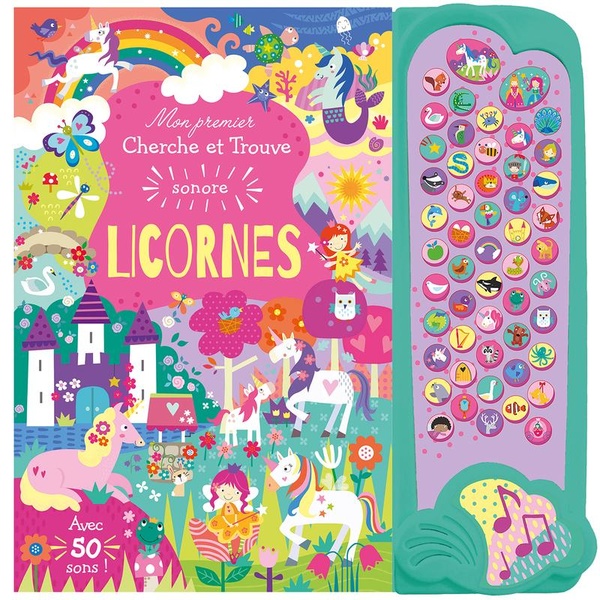 MON PREMIER CHERCHE ET TROUVE SONORE - LICORNES