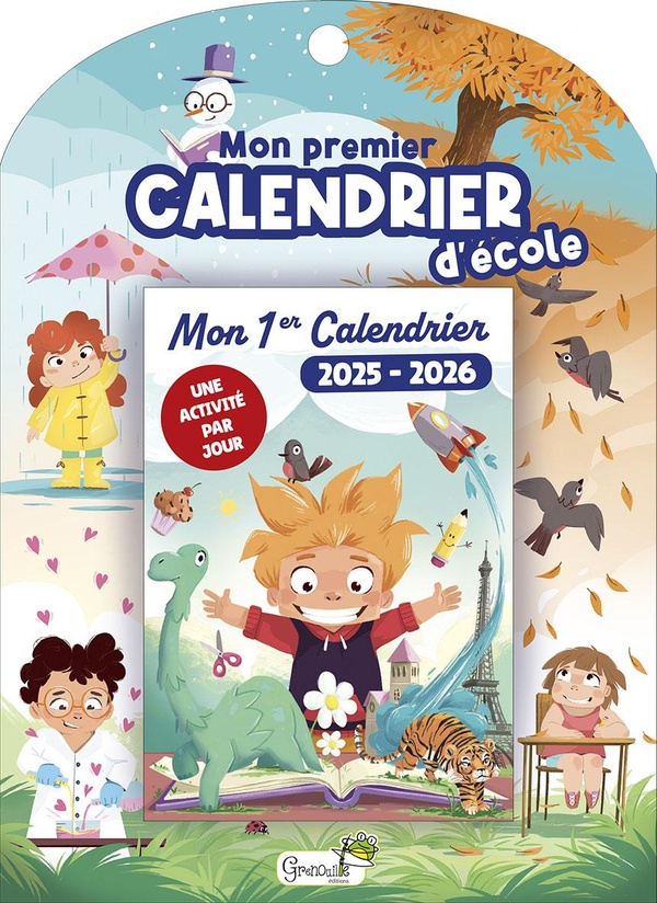 MON PREMIER CALENDRIER D'ECOLE 2025-2026