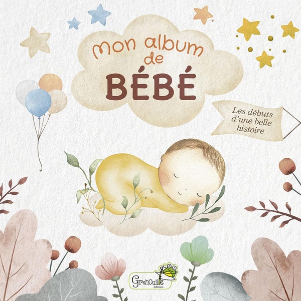MON ALBUM DE BEBE - LES DEBUTS D'UNE BELLE HISTOIRE