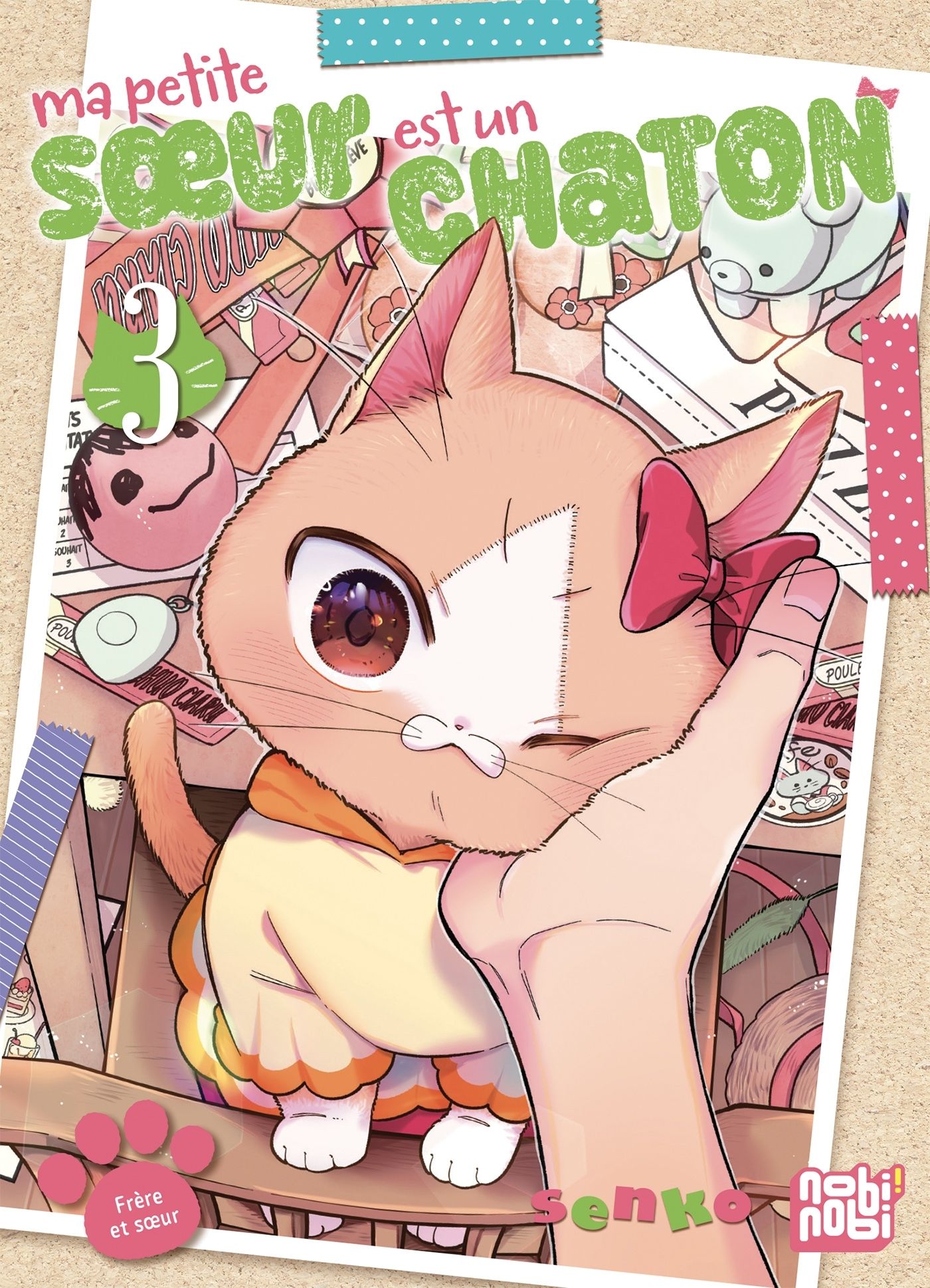 MA PETITE SOEUR EST UN CHATON T03