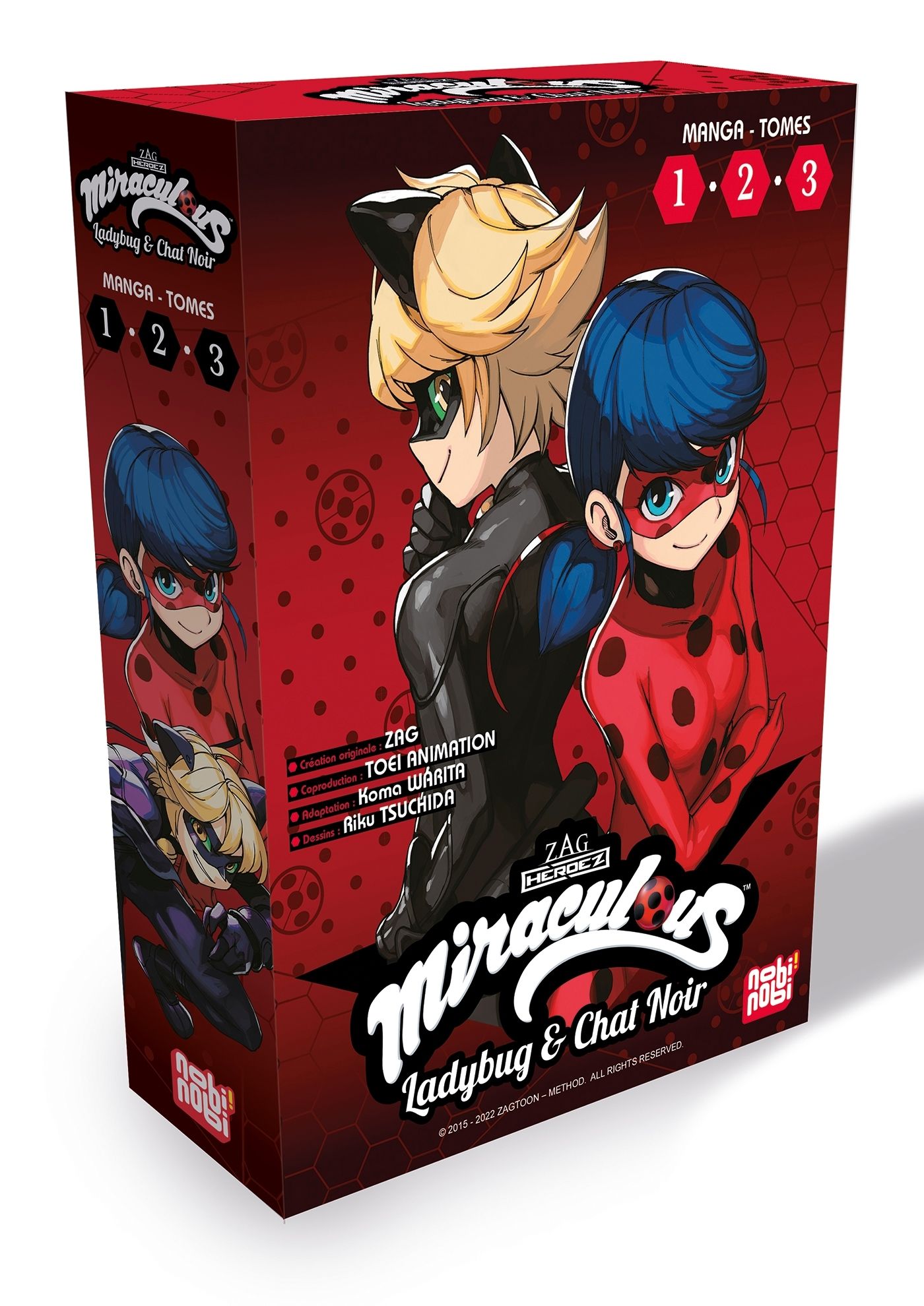 MIRACULOUS - COFFRET T01 A T03 - COFFRET MIRACULOUS T01 A T03