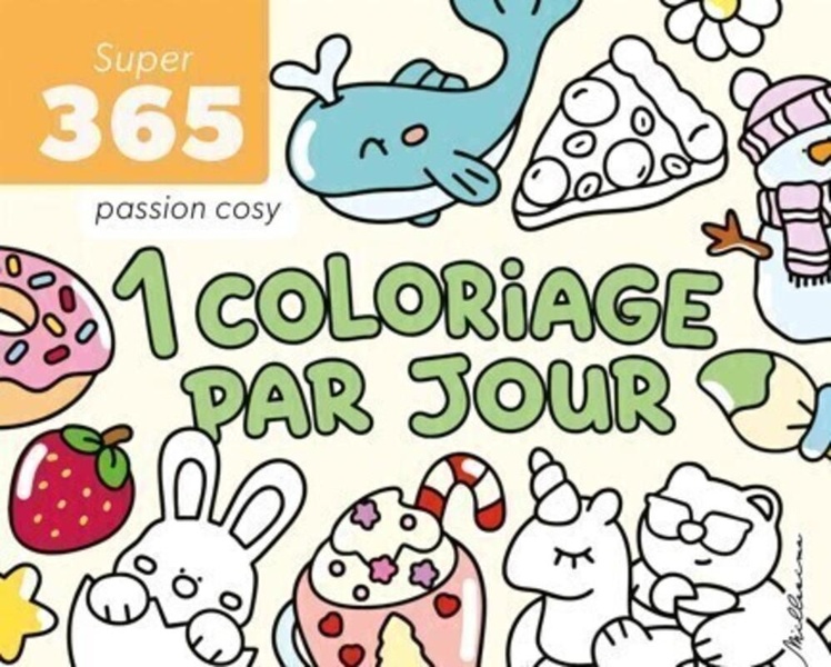 LE SUPER 365 1 COLORIAGE PAR JOUR
