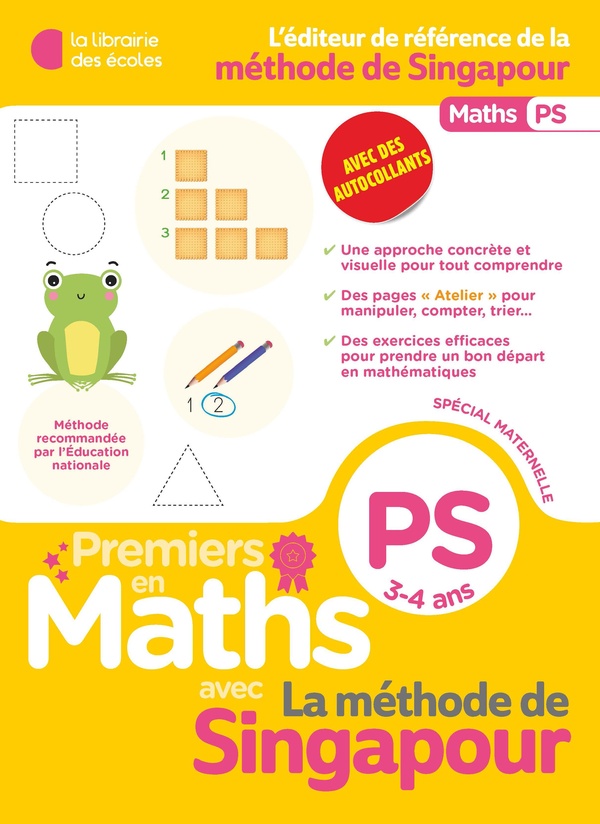 PREMIERS EN MATHS - METHODE DE SINGAPOUR PS