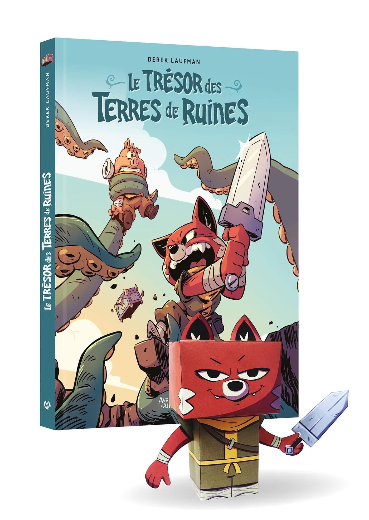 TRESOR DES TERRES DE RUINES (LE) - LE TRESOR DES TERRES DE RUINES + 1 PAPER TOY - EDITION LIMITEE