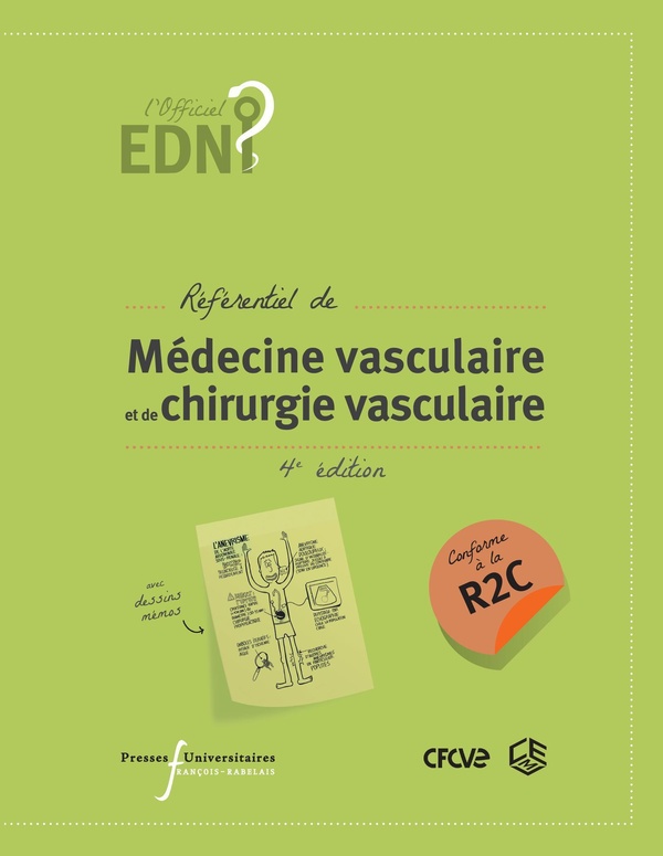 EDN REFERENTIEL DE MEDECINE VASCULAIRE ET DE CHIRURGIE VASCULAIRE - (4E EDITION CONFORME A LA R2C)