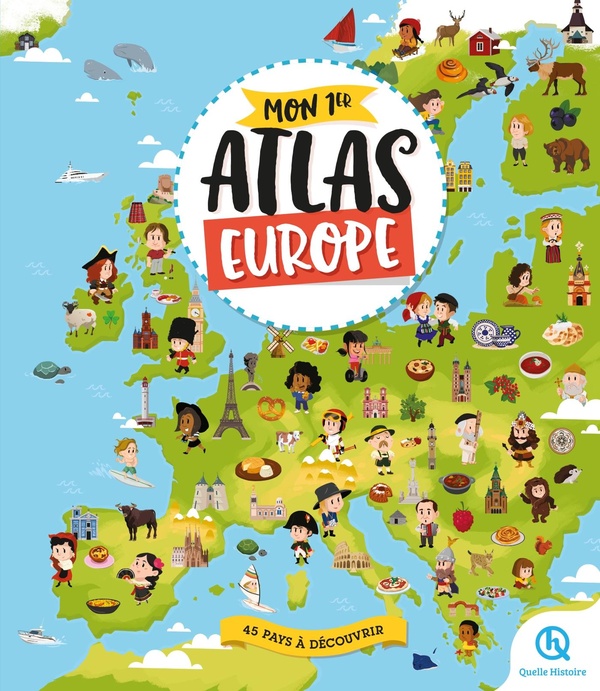 MON 1ER ATLAS DE L'EUROPE (2NDE ED)