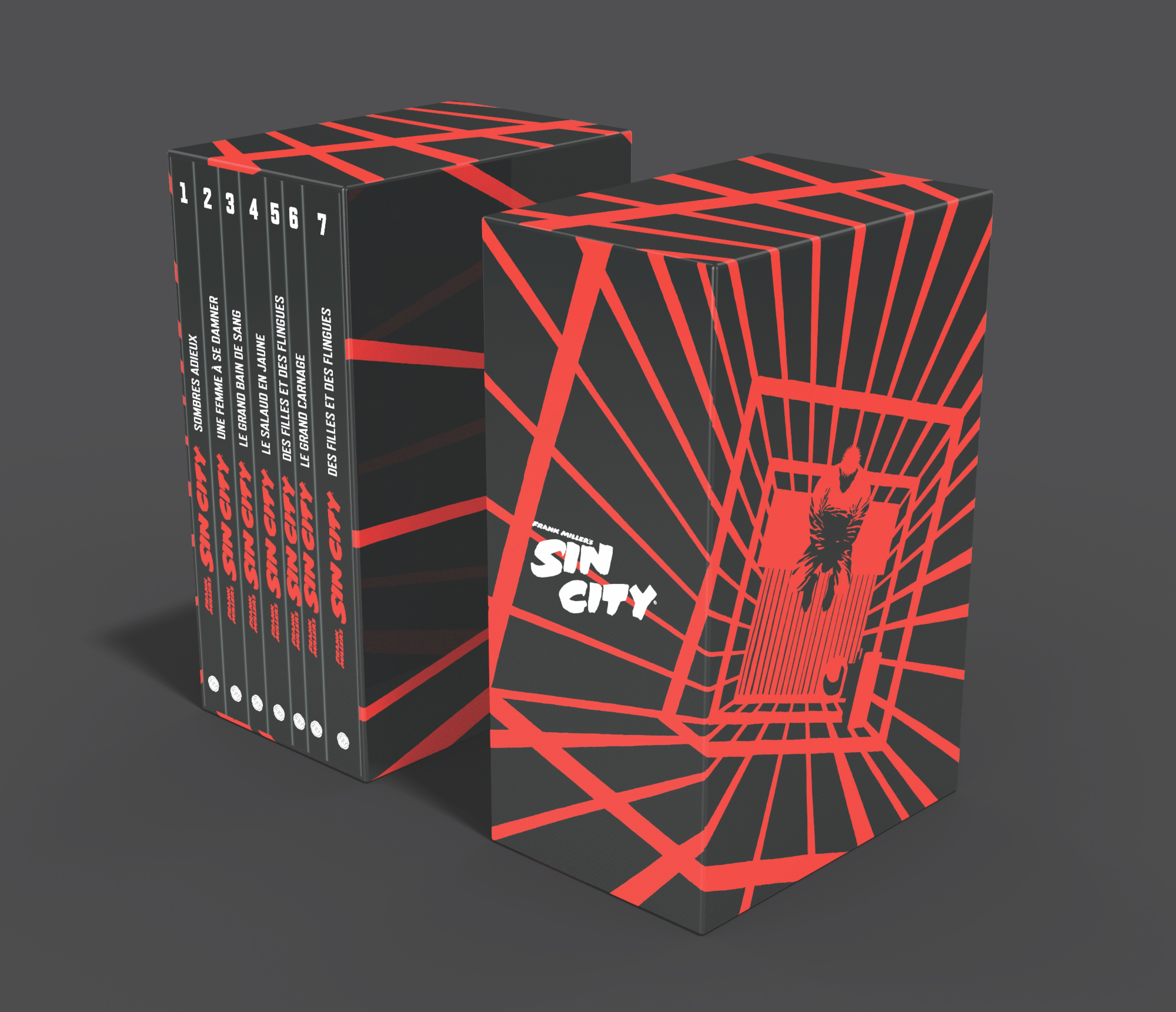 COFFRET SIN CITY T1 A T7