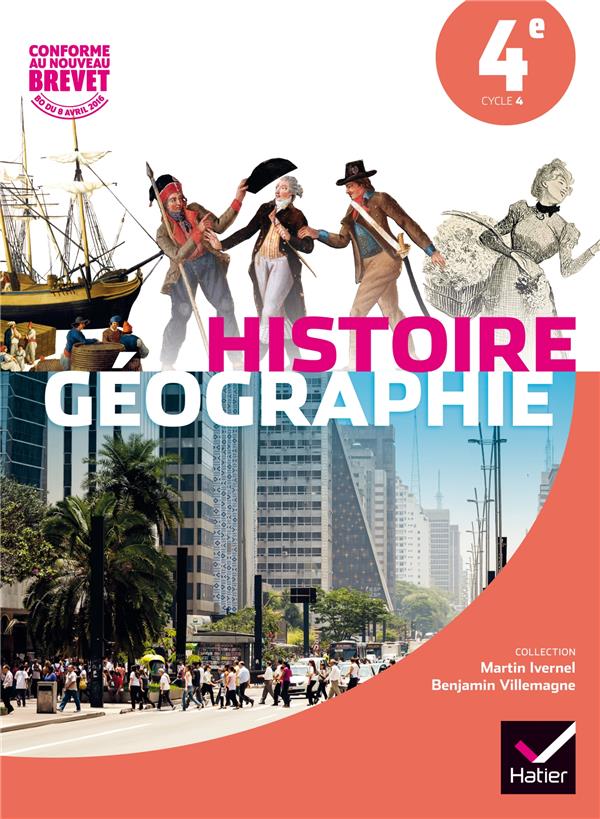 HISTOIRE-GEOGRAPHIE 4E ED. 2016 - MANUEL DE L'ELEVE
