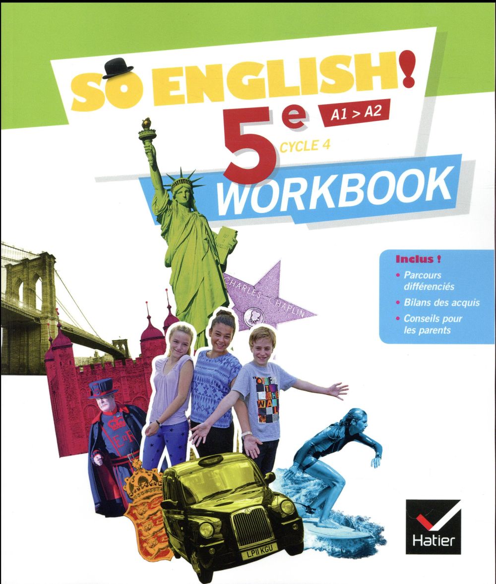 SO ENGLISH! - ANGLAIS 5E ED. 2017 - WORKBOOK