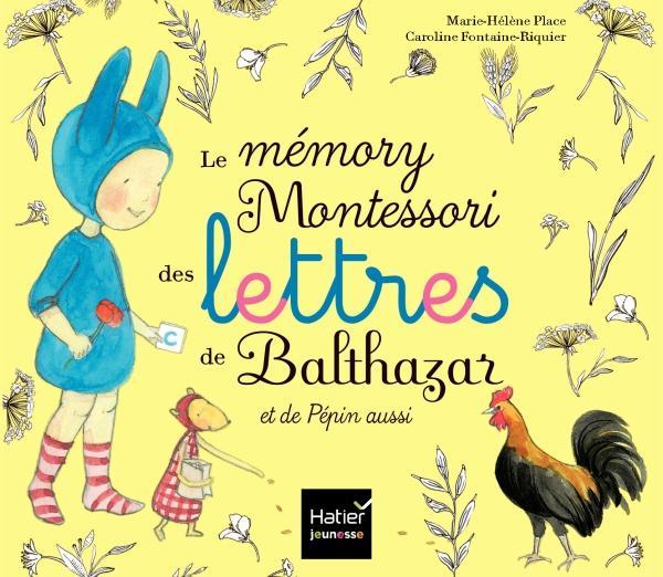 LE MEMORY MONTESSORI DES LETTRES DE BALTHAZAR ET DE PEPIN AUSSI