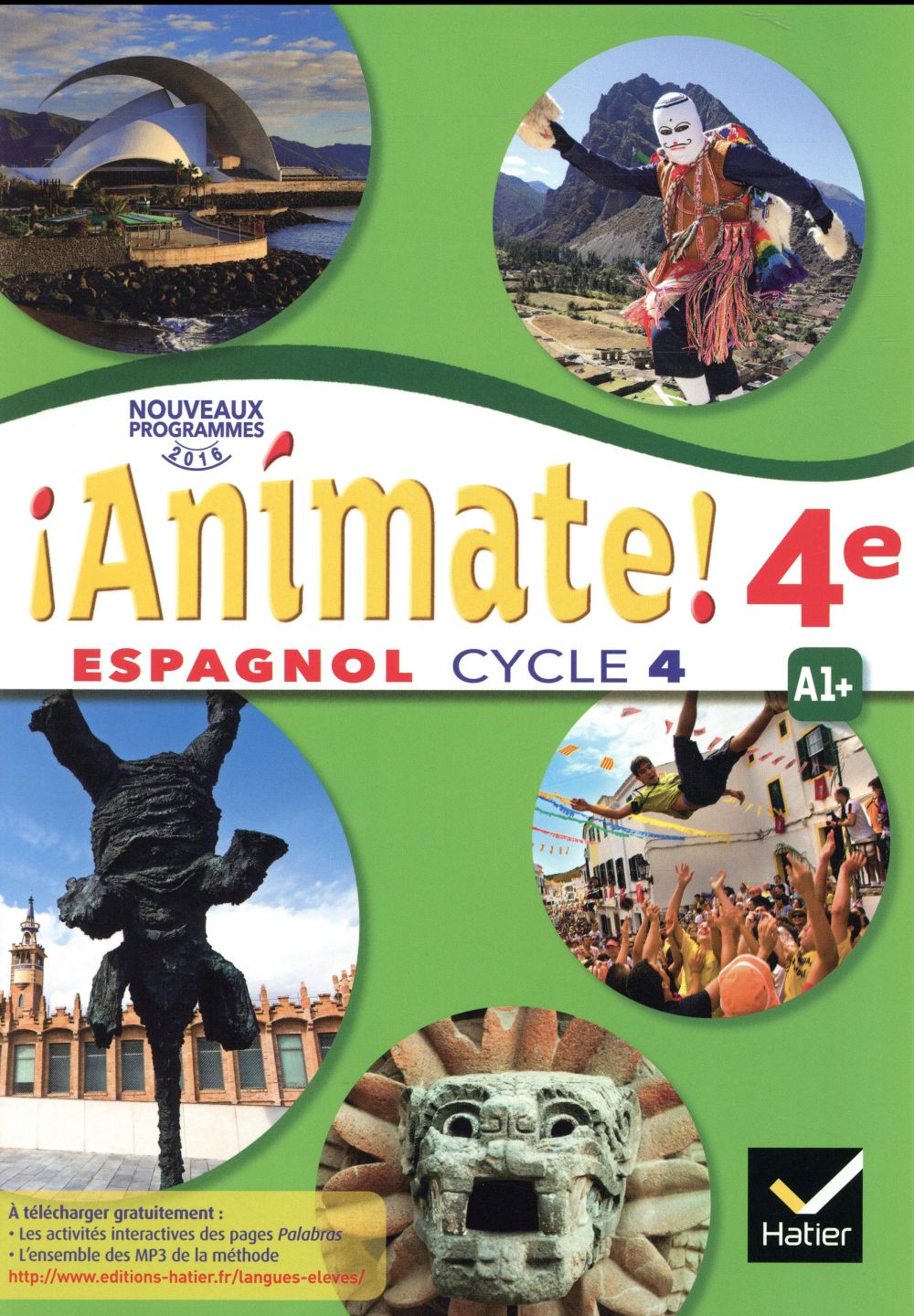 ANIMATE - ESPAGNOL 2E ANNEE LV2 ED. 2017 - LIVRE ELEVE