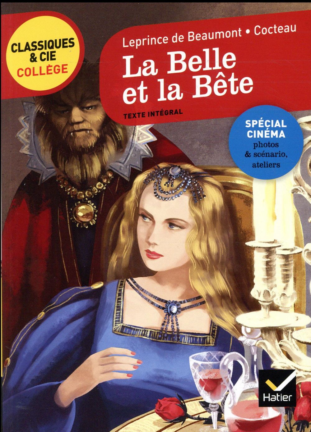 LA BELLE ET LA BETE - LE CONTE DE MADAME LEPRINCE DE BEAUMONT ET LE FILM DE JEAN COCTEAU