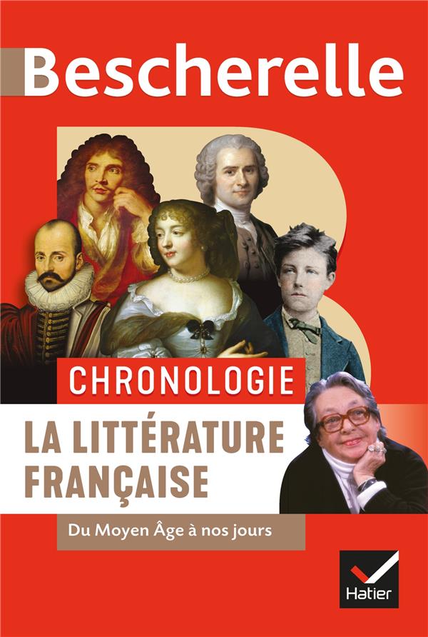 BESCHERELLE - CHRONOLOGIE DE LA LITTERATURE FRANCAISE - DU MOYEN AGE A NOS JOURS