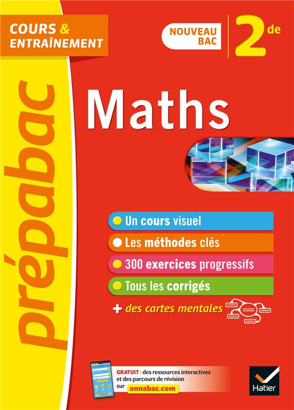 PREPABAC MATHS 2DE - NOUVEAU PROGRAMME DE SECONDE