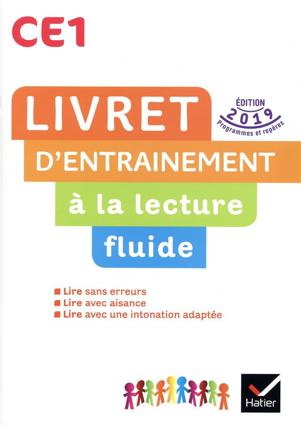 LECTURE CE1 ED. 2019 - LIVRET D'ENTRAINEMENT A LA LECTURE FLUIDE