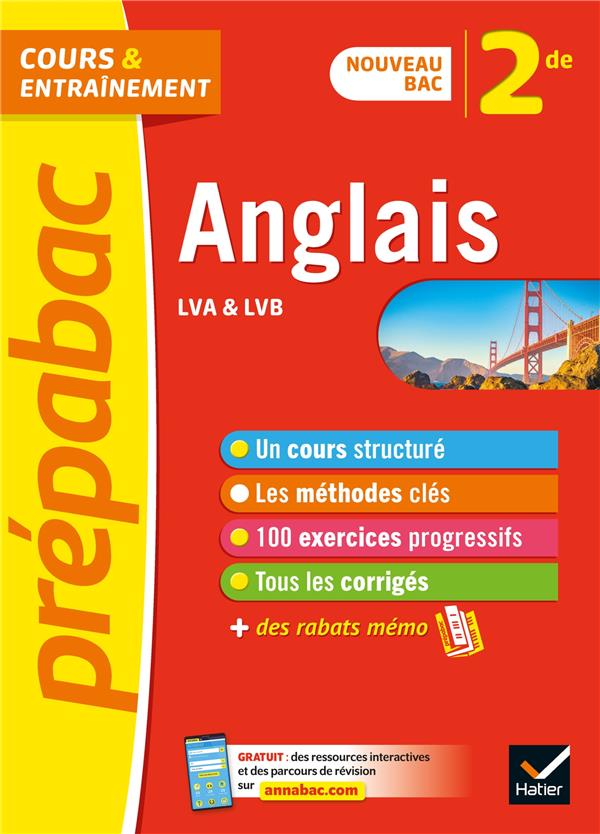 PREPABAC ANGLAIS 2DE - NOUVEAU PROGRAMME DE SECONDE