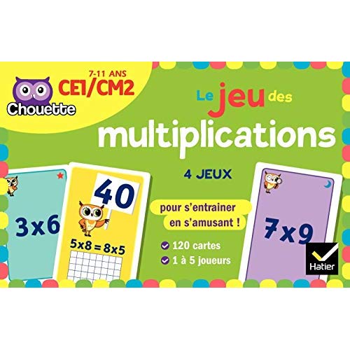 CHOUETTE - LE JEU DES MULTIPLICATIONS CE1-CM2