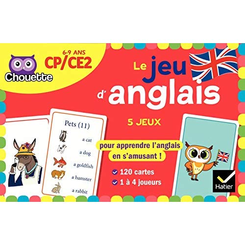 CHOUETTE - LE JEU D'ANGLAIS CP-CE2