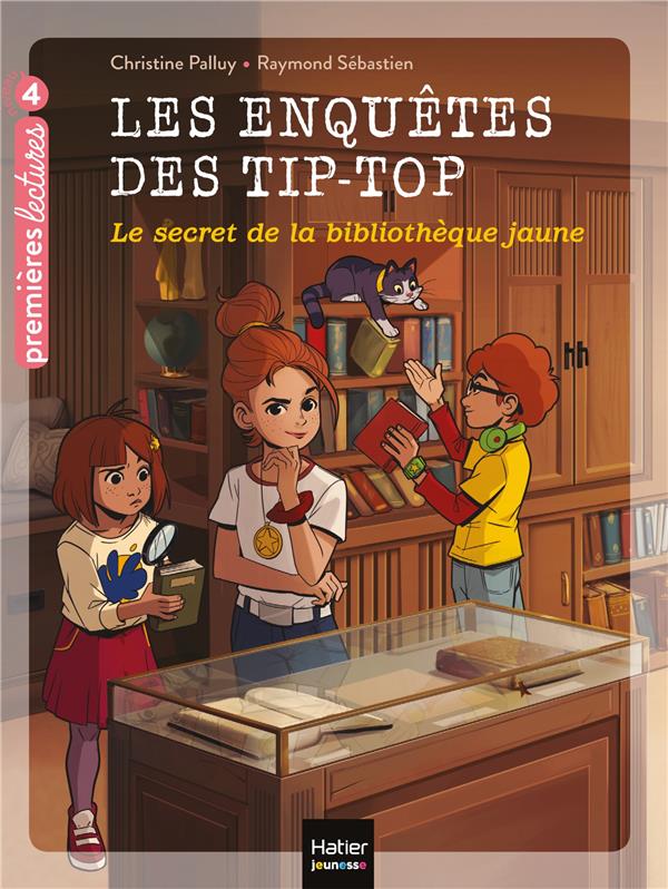 LES ENQUETES DES TIP TOP - T03 - LES ENQUETES DES TIP TOP - LE SECRET DE LA BIBLIOTHEQUE JAUNE CE1/C