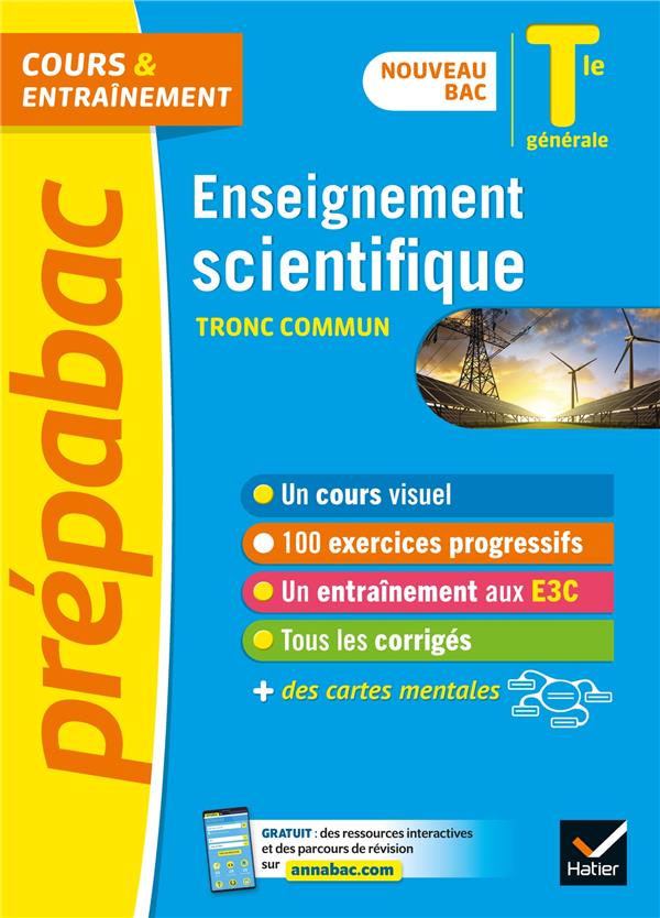 PREPABAC ENSEIGNEMENT SCIENTIFIQUE TLE GENERALE - BAC 2024 - NOUVEAU PROGRAMME DE TERMINALE