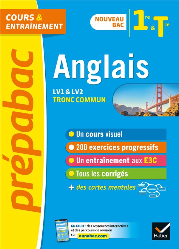 PREPABAC ANGLAIS 1RE/TLE - BAC 2023 - NOUVEAU PROGRAMME