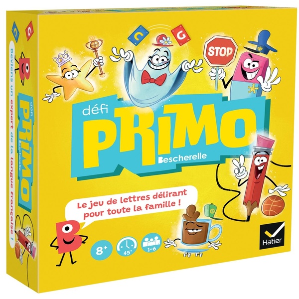 BESCHERELLE DEFI PRIMO - UN JEU DE LETTRES DELIRANT POUR TOUTE LA FAMILLE !