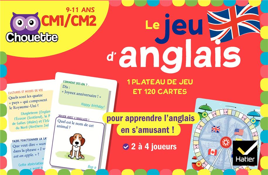 CHOUETTE - LE JEU D'ANGLAIS CM1-CM2