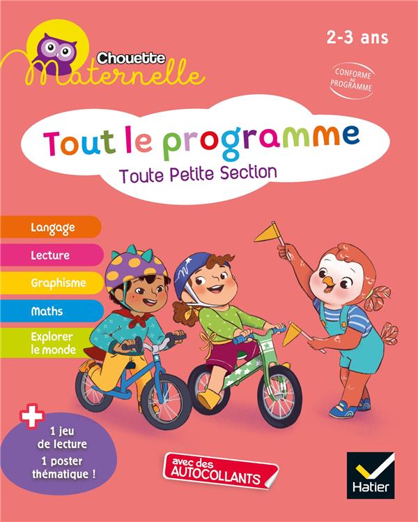 CHOUETTE MATERNELLE TOUT LE PROGRAMME TPS